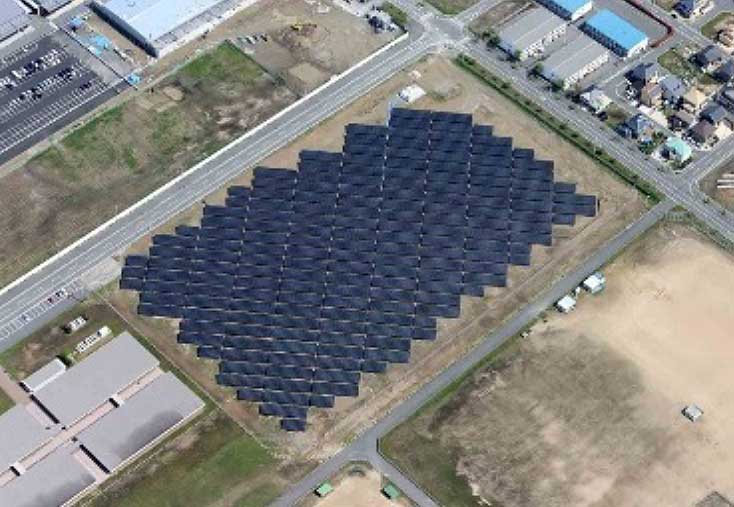 あさくちよりしま太陽光発電所建設工事